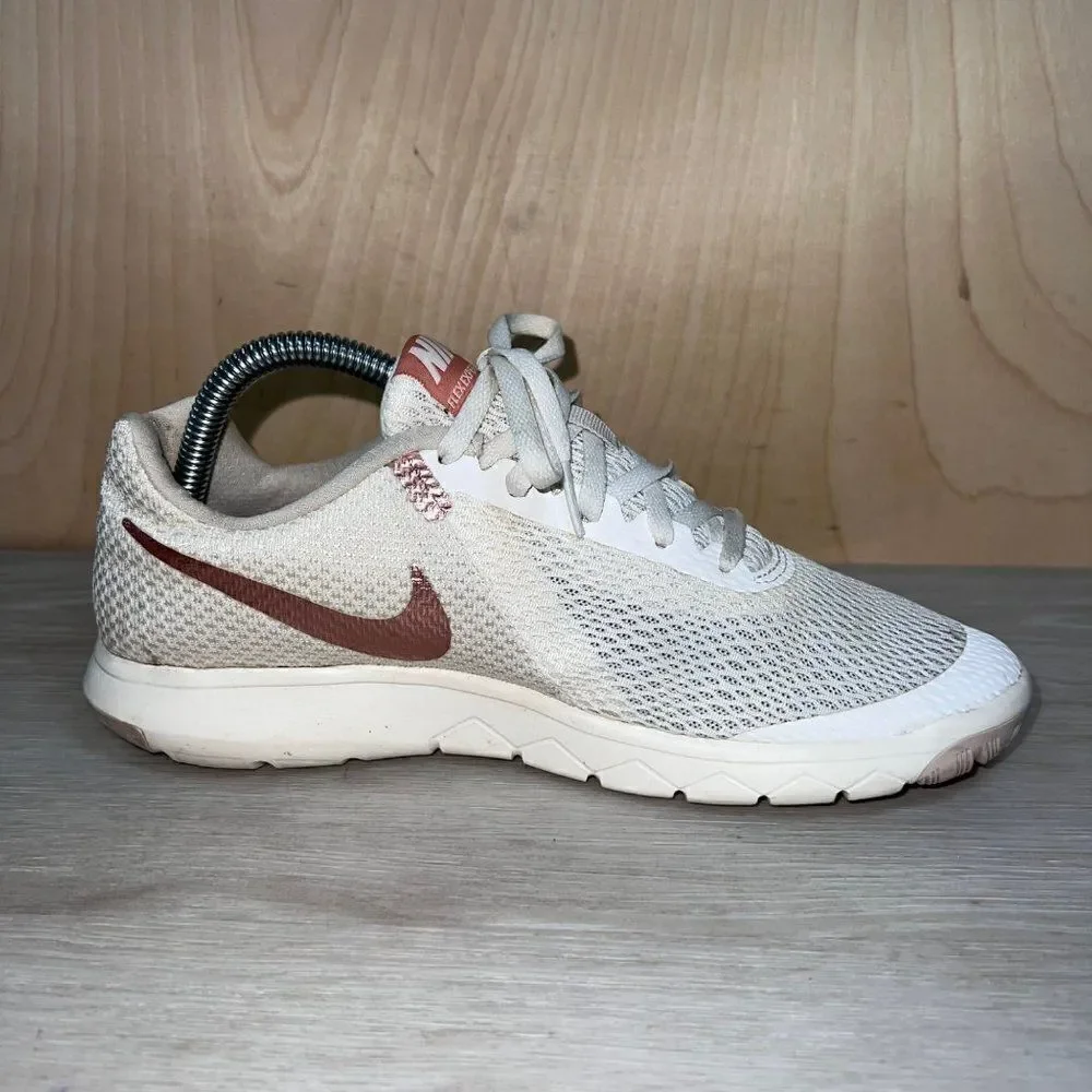 Nike‎ Flex Experience RN 6 White/Rose Gold 881805-102 Women's 9